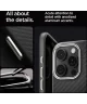 Spigen Enzo Aramid Apple iPhone 16 Pro Hoesje MagSafe Aramide Back Cover Zwart