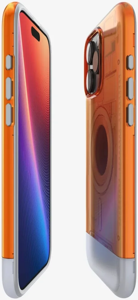 Spigen Classic C1 MagFit Apple iPhone 16 Pro Max Hoesje MagSafe Oranje afbeelding 11