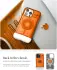 Spigen Classic C1 MagFit Apple iPhone 16 Pro Max Hoesje MagSafe Oranje afbeelding 3