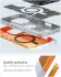 Spigen Classic C1 MagFit Apple iPhone 16 Pro Max Hoesje MagSafe Oranje afbeelding 7
