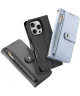 Dux Ducis Lawa Apple iPhone 16 Pro Hoesje 2-in-1 Wallet Book Case MagSafe Blauw