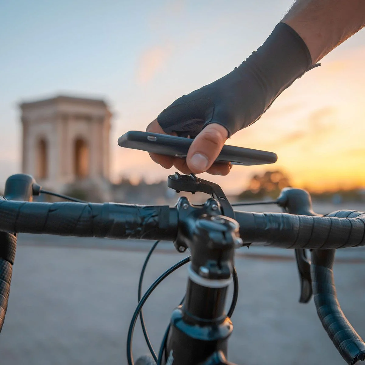 SP Connect Handlebar Mount - Telefoonhouder Fiets voor SPC+ Hoesjes Zwart afbeelding 3