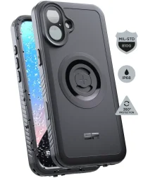 SP Connect Xtreme SPC+ iPhone 16 Plus Hoesje Full Protect MagSafe Zwart