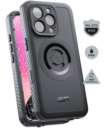 SP Connect Xtreme SPC+ iPhone 16 Pro Hoesje Full Protect MagSafe Zwart