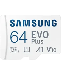 Samsung EVO Plus MicroSDXC Geheugenkaart 160MB/s met Adapter 64GB Wit