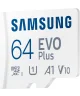 Samsung EVO Plus MicroSDXC Geheugenkaart 160MB/s met Adapter 64GB Wit