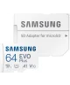 Samsung EVO Plus MicroSDXC Geheugenkaart 160MB/s met Adapter 64GB Wit