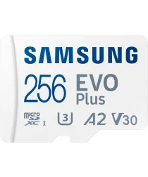 Samsung EVO Plus MicroSDXC Geheugenkaart 160MB/s met Adapter 256GB Wit