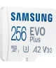 Samsung EVO Plus MicroSDXC Geheugenkaart 160MB/s met Adapter 256GB Wit