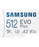 Samsung EVO Plus MicroSDXC Geheugenkaart 160MB/s met Adapter 512GB Wit