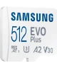 Samsung EVO Plus MicroSDXC Geheugenkaart 160MB/s met Adapter 512GB Wit