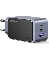 UGREEN Nexode Air 65W USB/USB-C PD Snellader GaN Adapter Grijs