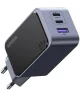 UGREEN Nexode Air 65W USB/USB-C PD Snellader GaN Adapter Grijs