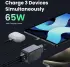 UGREEN Nexode Air 65W USB/USB-C PD Snellader GaN Adapter Grijs afbeelding 4