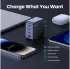 UGREEN Nexode Air 100W USB/USB-C PD Snellader GaN Adapter Grijs afbeelding 10