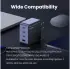 UGREEN Nexode Air 100W USB/USB-C PD Snellader GaN Adapter Grijs afbeelding 9
