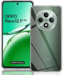 Oppo Reno 12 F Hoesje Dun TPU Back Cover Transparant