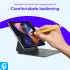 SBG Universele Kindvriendelijke Potlood Stylus Pen voor Kinderen Geel afbeelding 3