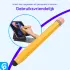 SBG Universele Kindvriendelijke Potlood Stylus Pen voor Kinderen Geel afbeelding 4