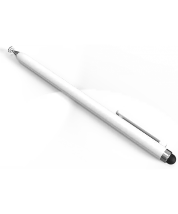 SBG Universele Stylus Pen Met Schuifsysteem Wit Stylus Pennen