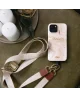 MIO MagSafe Apple iPhone 16 Hoesje Hard Shell Back Cover Gold Marble