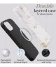 MIO MagSafe Apple iPhone 16 Hoesje Hard Shell Back Cover White Roses