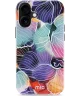 MIO MagSafe Apple iPhone 16 Plus Hoesje Hard Shell Back Cover Flowers