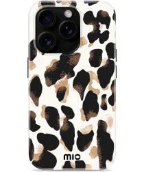 MIO MagSafe Apple iPhone 16 Pro Hoesje Hard Shell Back Cover Leopard