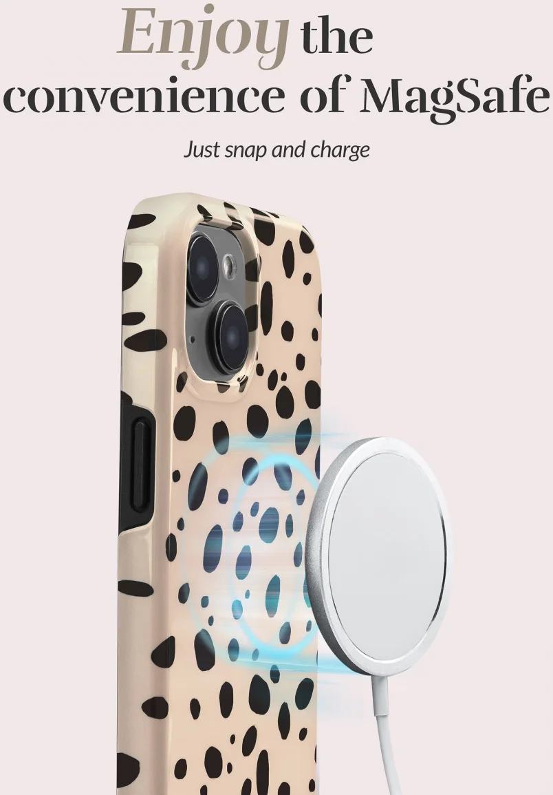 MIO MagSafe Apple iPhone 16 Pro Hoesje Hard Shell Back Cover Spots afbeelding 4