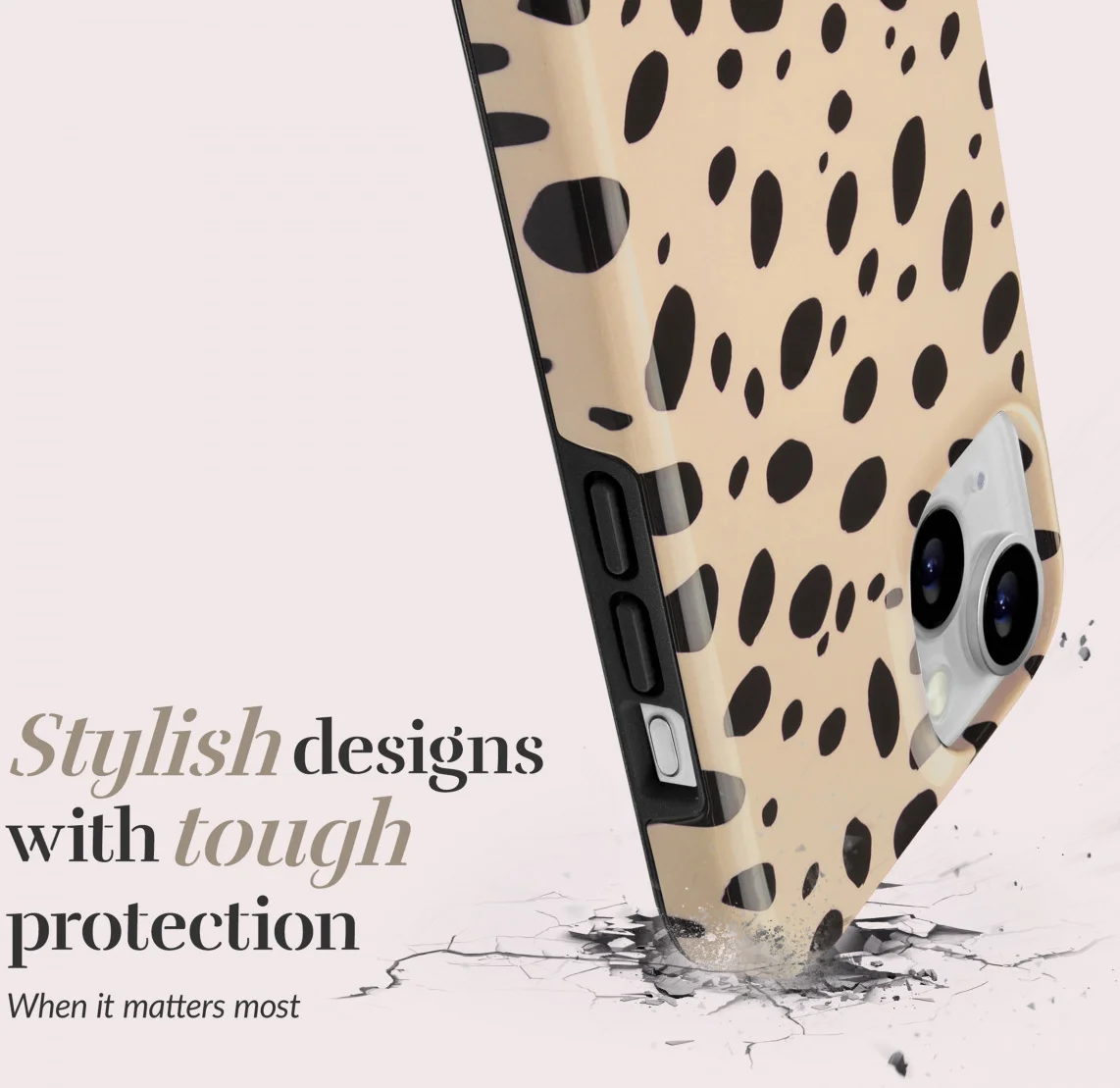 MIO MagSafe Apple iPhone 16 Pro Hoesje Hard Shell Back Cover Spots afbeelding 5