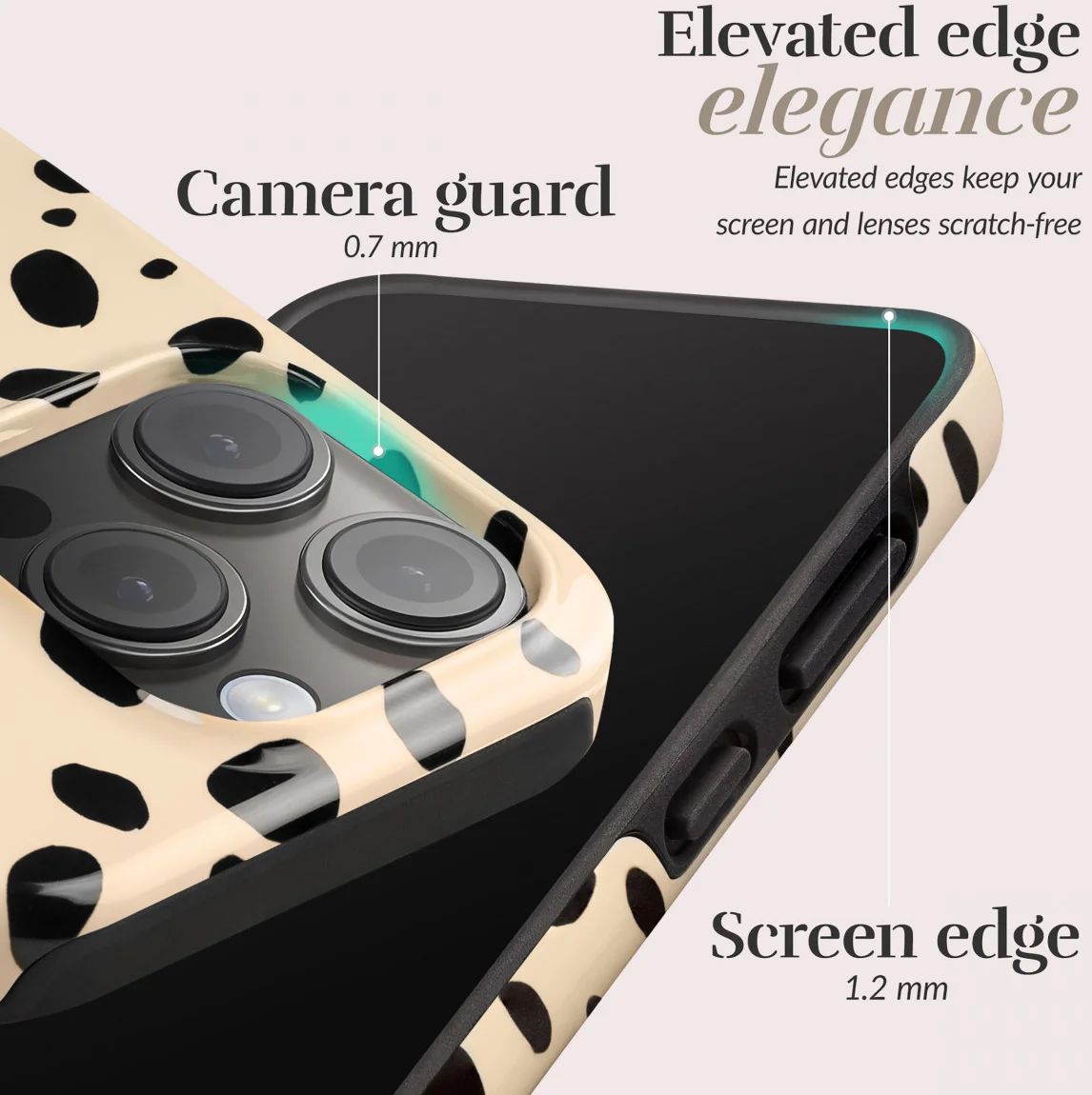 MIO MagSafe Apple iPhone 16 Pro Hoesje Hard Shell Back Cover Spots afbeelding 6