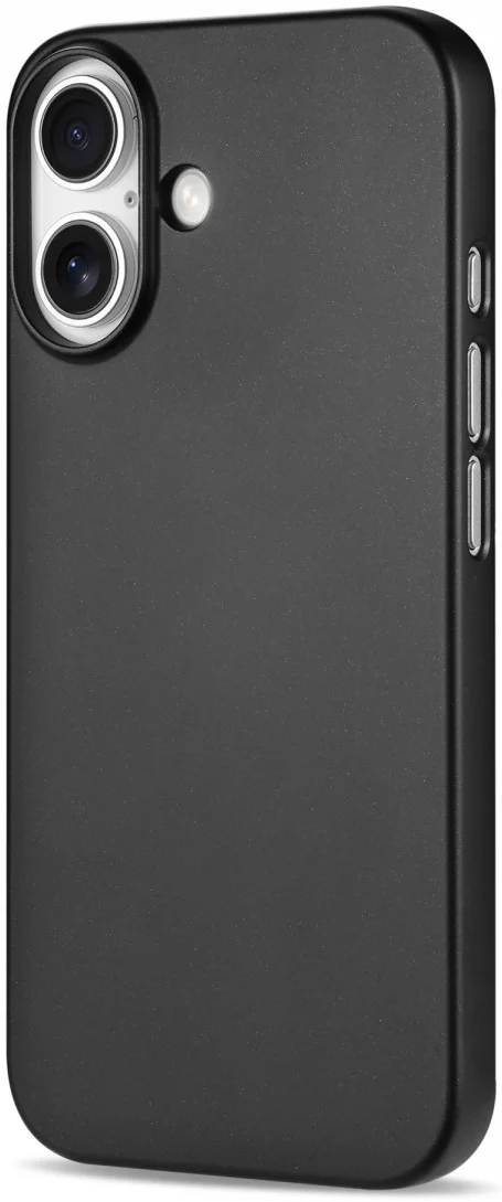 NEKIT Apple iPhone 16 Hoesje met MagSafe Back Cover Dun Zwart afbeelding 2