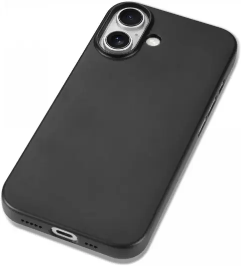 NEKIT Apple iPhone 16 Hoesje met MagSafe Back Cover Dun Zwart afbeelding 6
