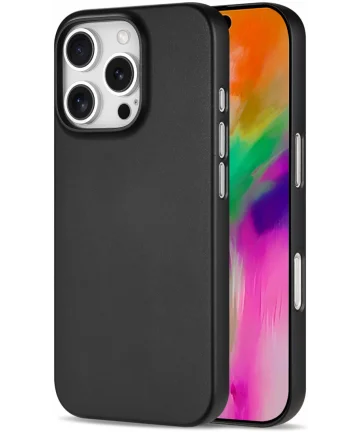 Nekit Apple iPhone 16 Pro Hoesje met MagSafe Back Cover Dun Zwart Hoesjes