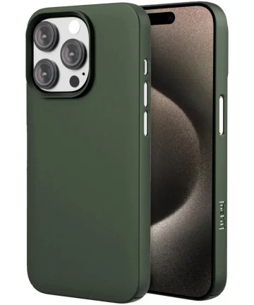 Nekit Apple iPhone 16 Pro Hoesje met MagSafe Back Cover Dun Groen Hoesjes