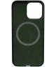 Nekit Apple iPhone 16 Pro Hoesje met MagSafe Back Cover Dun Groen