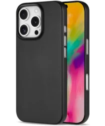 Nekit Apple iPhone 16 Pro Max Hoesje met MagSafe Back Cover Dun Zwart