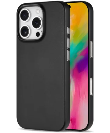 Nekit Apple iPhone 16 Pro Max Hoesje met MagSafe Back Cover Dun Zwart Hoesjes