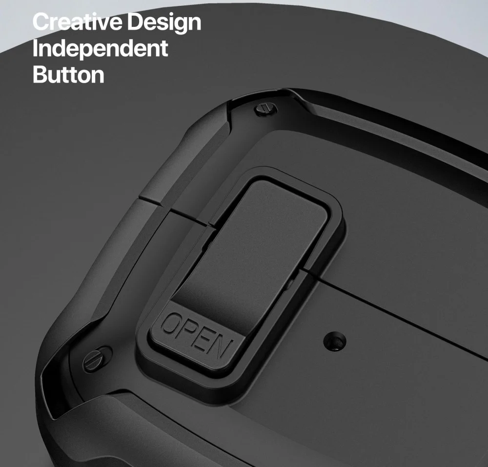 Dux Ducis SECH Case Samsung Galaxy Buds 3 / 3 Pro Hoesje Zwart afbeelding 3