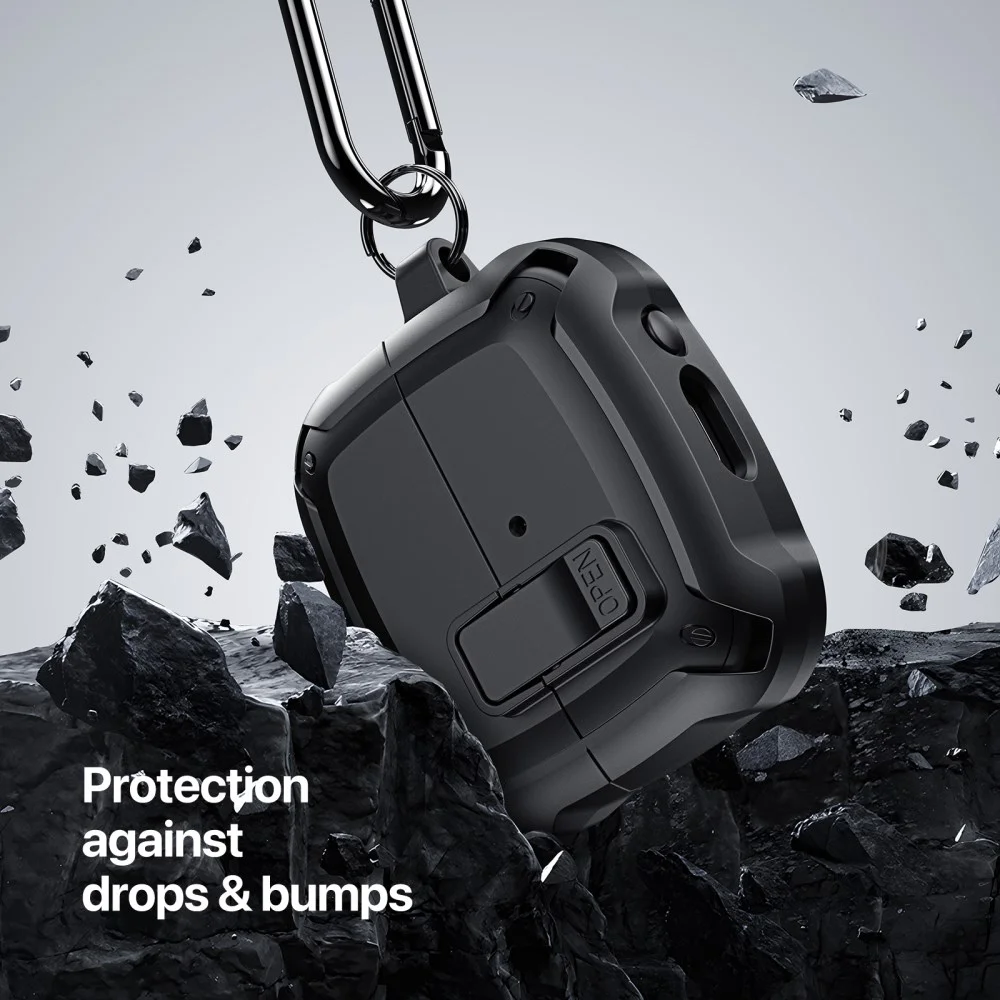 Dux Ducis SECH Case Samsung Galaxy Buds 3 / 3 Pro Hoesje Zwart afbeelding 9