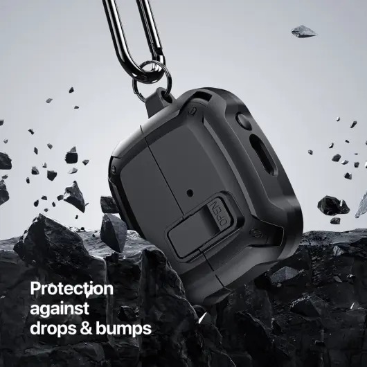 Dux Ducis SECH Case Samsung Galaxy Buds 3 / 3 Pro Hoesje Zwart afbeelding 9