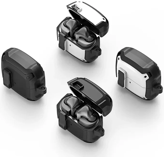 Dux Ducis SECH Case Samsung Galaxy Buds 3 / 3 Pro Hoesje Wit afbeelding 10