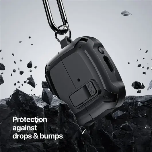 Dux Ducis SECH Case Samsung Galaxy Buds 3 / 3 Pro Hoesje Wit afbeelding 5