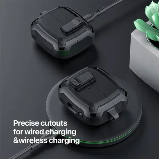 Dux Ducis SECH Case Samsung Galaxy Buds 3 / 3 Pro Hoesje Wit afbeelding 7