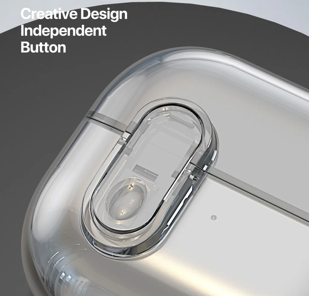Dux Ducis SECI Samsung Galaxy Buds 3 / 3 Pro Hoesje Grijs afbeelding 5