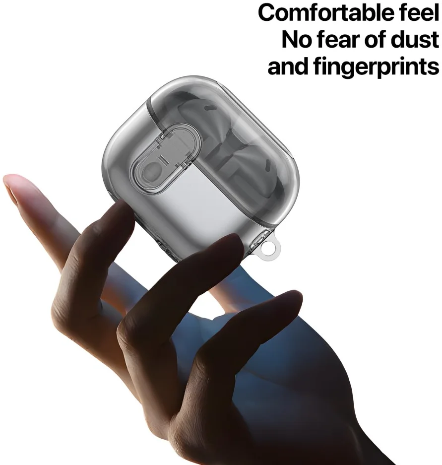 Dux Ducis SECI Samsung Galaxy Buds 3 / 3 Pro Hoesje Grijs afbeelding 6