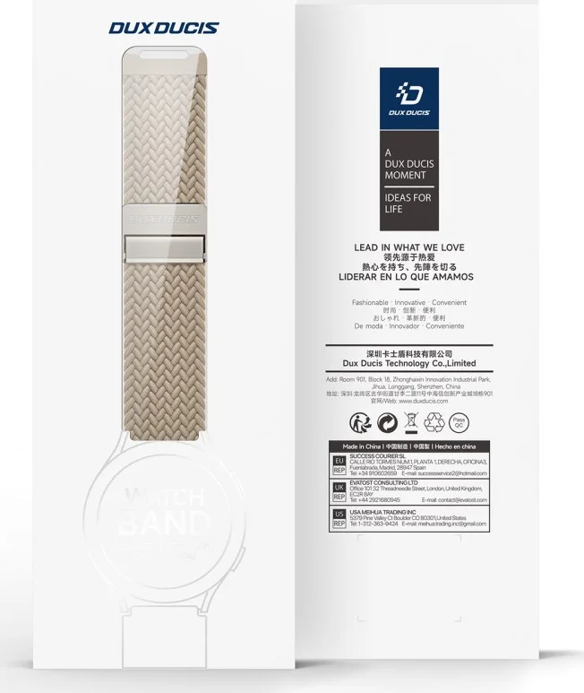 Dux Ducis Mixture Pro - Samsung Galaxy Watch Ultra Bandje - Beige afbeelding 10