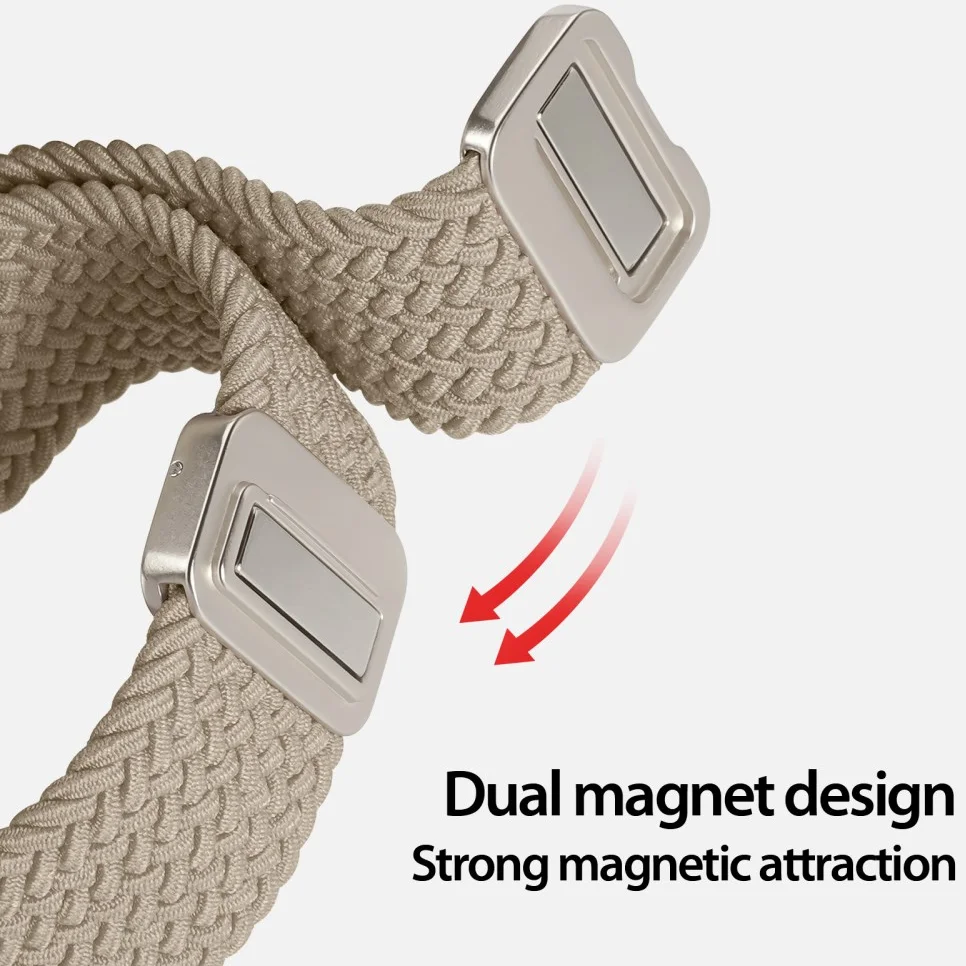 Dux Ducis Mixture Pro - Samsung Galaxy Watch Ultra Bandje - Beige afbeelding 5