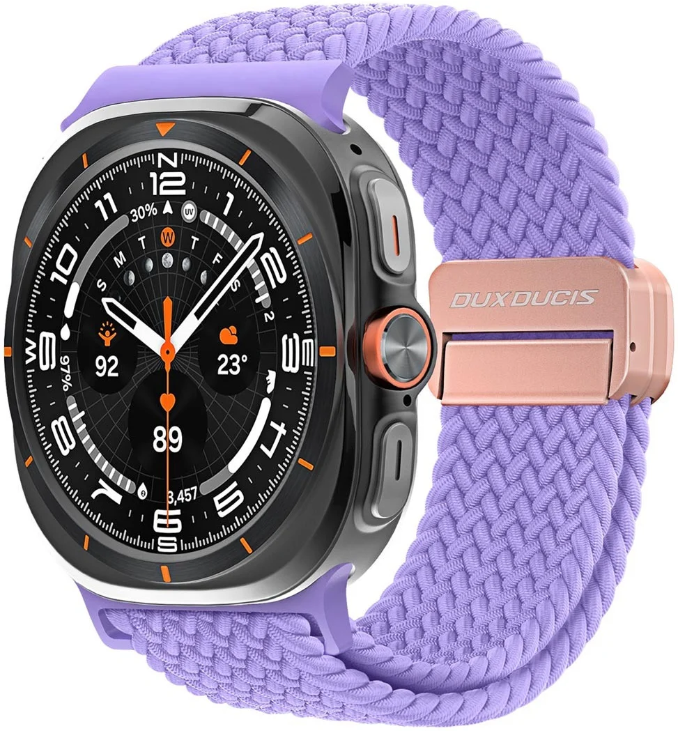 Dux Ducis Mixture Pro - Samsung Galaxy Watch Ultra Bandje - Paars afbeelding 1