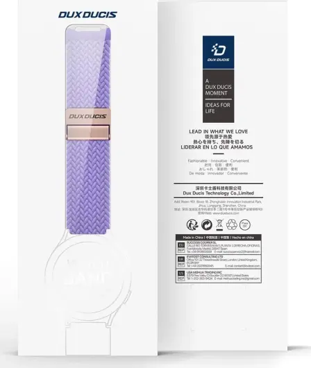 Dux Ducis Mixture Pro - Samsung Galaxy Watch Ultra Bandje - Paars afbeelding 10